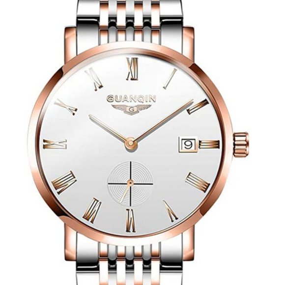 Guanqin Other - NWT Guanqin Men's Automatic Wrist Watch Rose-gold